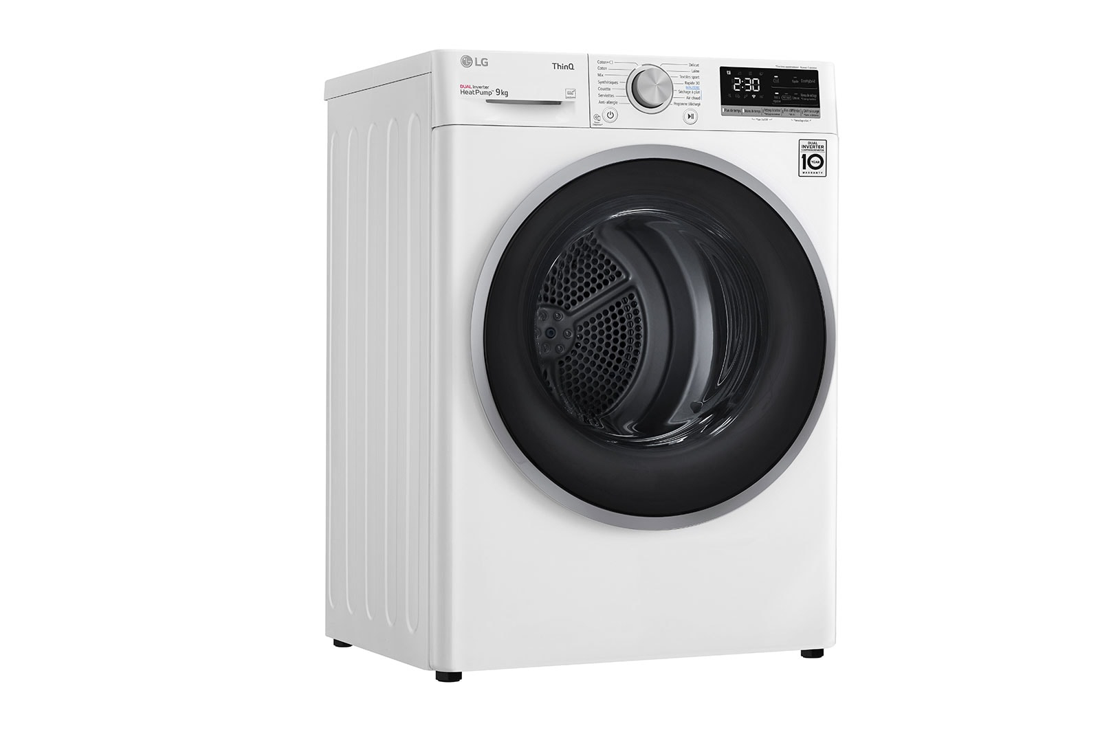 LG RH9V57WH tumble dryer Freestanding Front-load – image 8