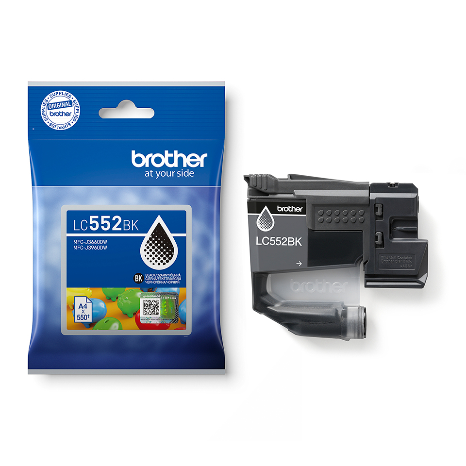 Brother LC552BK ink cartridge 1 pc(s) Original High (L) Yield Black – image 4