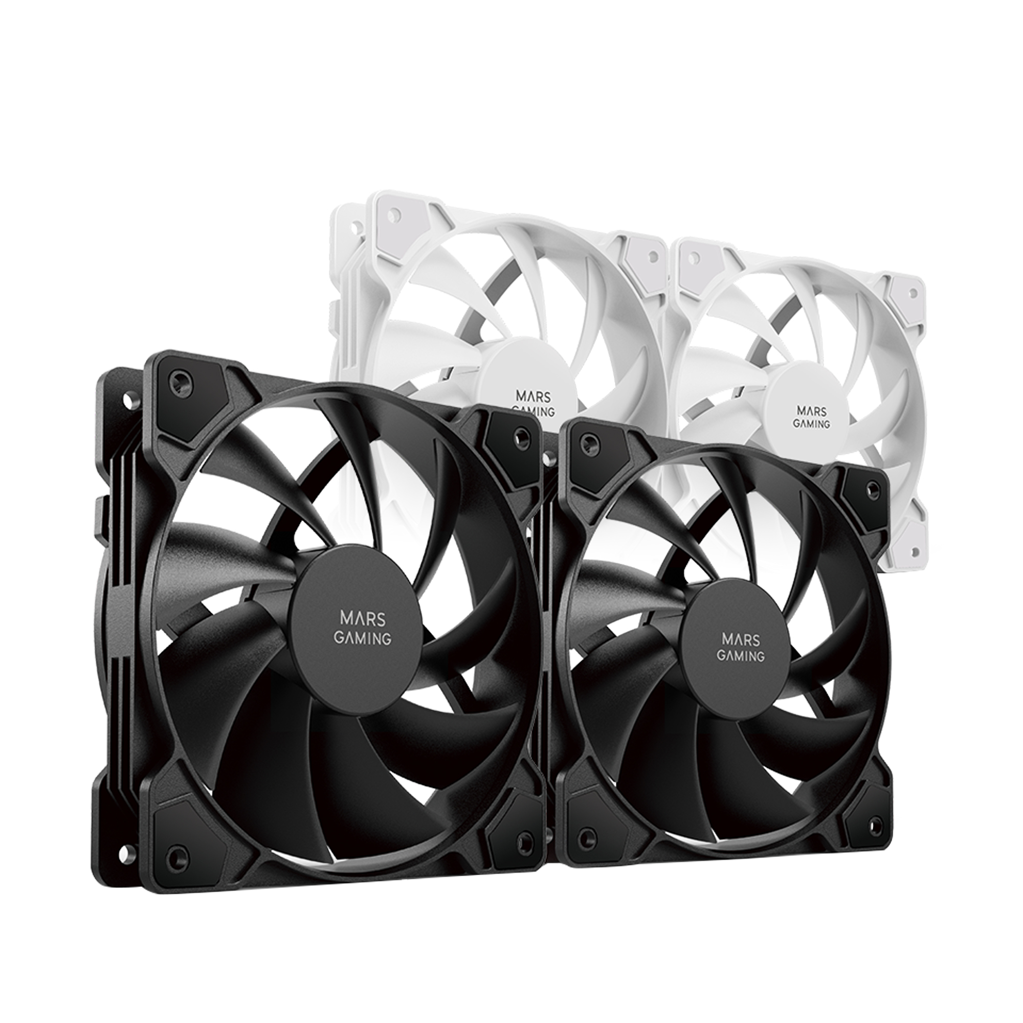 Mars Gaming MFPROX2 computer cooling system Computer case Fan – image 3