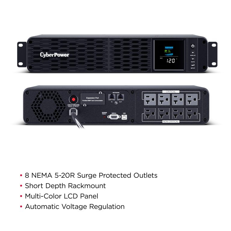 CyberPower CP2000PFCRM2U uninterruptible power supply (UPS) Line-Interactive 2 kVA – image 5