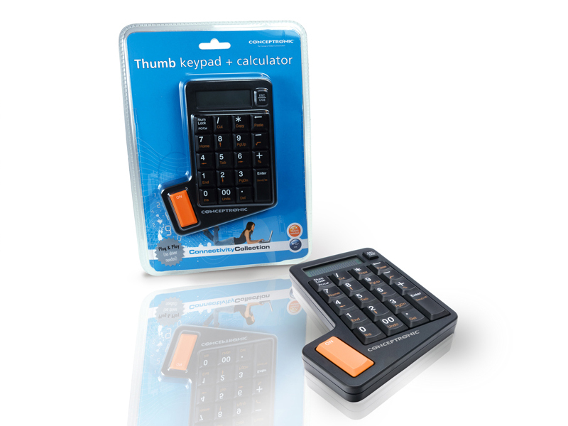 Conceptronic Thumb Keypad + Calculator – image 7