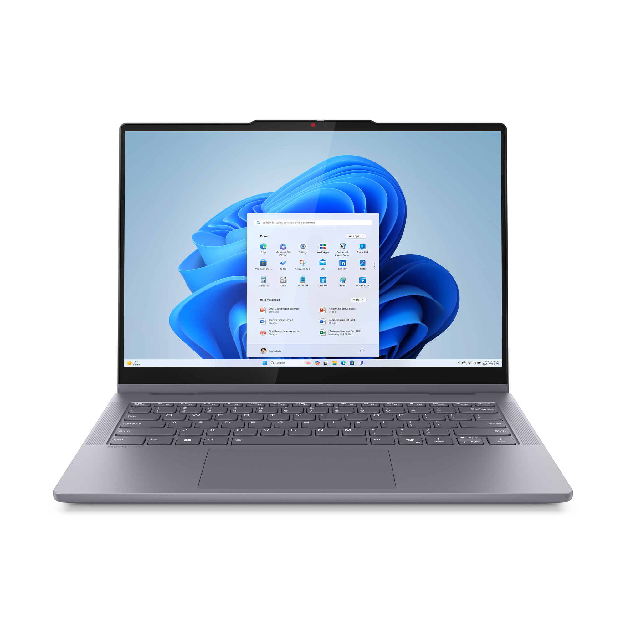 Lenovo IdeaPad 5 2-in-1 14IAL10 Intel Core Ultra 5 225H Hybrid (2-in-1) 35.6 cm (14″) Touchscreen WUXGA 16 GB LPDDR5x-SDRAM 512 GB SSD Wi-Fi 6 (802.11ax) Windows 11 Home Grey image 2