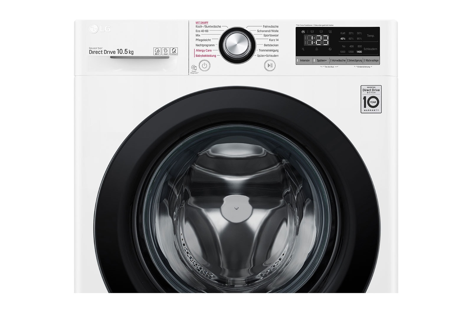 LG F4WV310SB washing machine Front-load – image 5