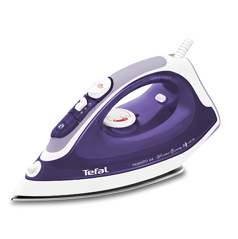 Tefal FV3764 iron Steam iron Stainless Steel soleplate – image 1