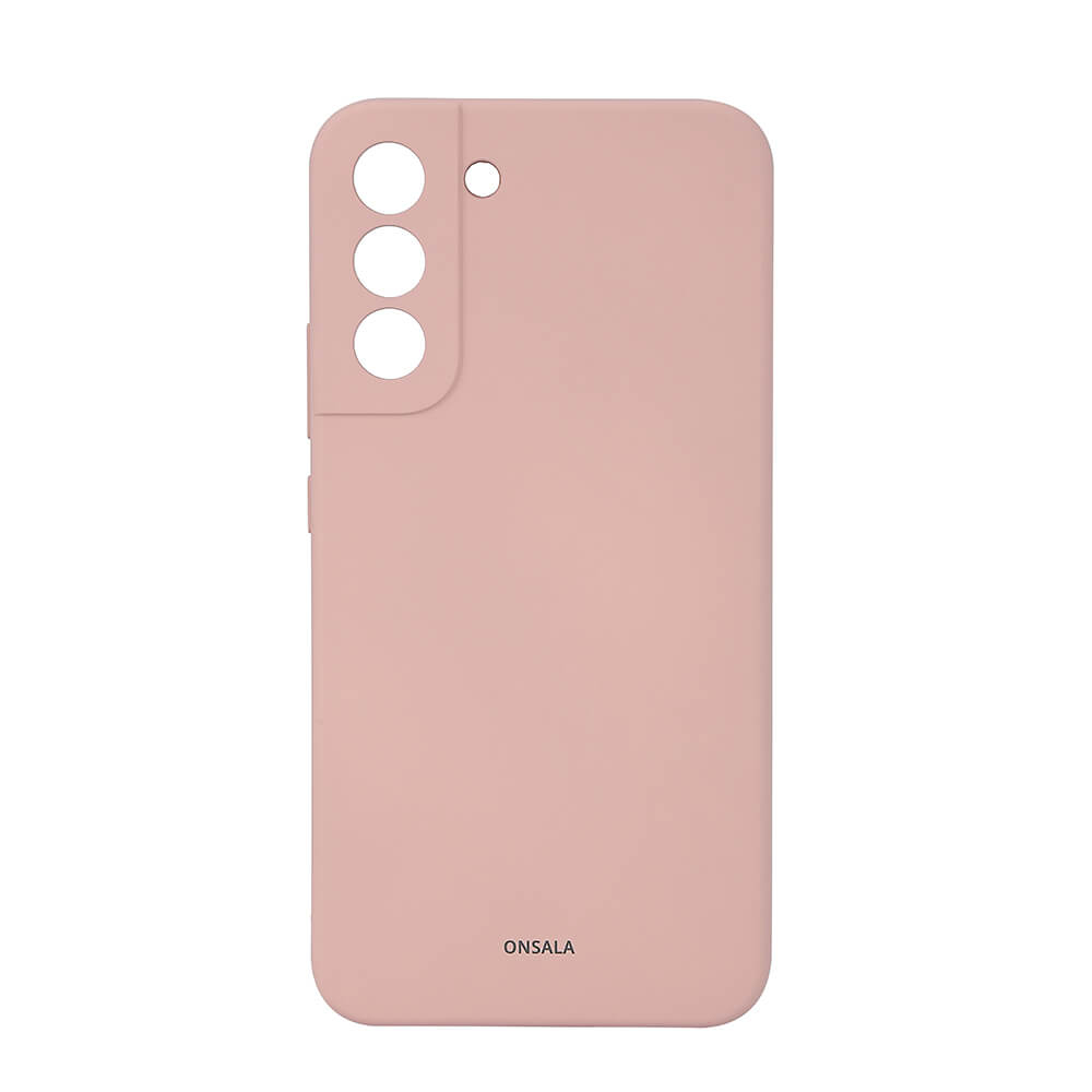 Onsala Phone Case Silicone Sand Pink - Samsung S22 – image 1
