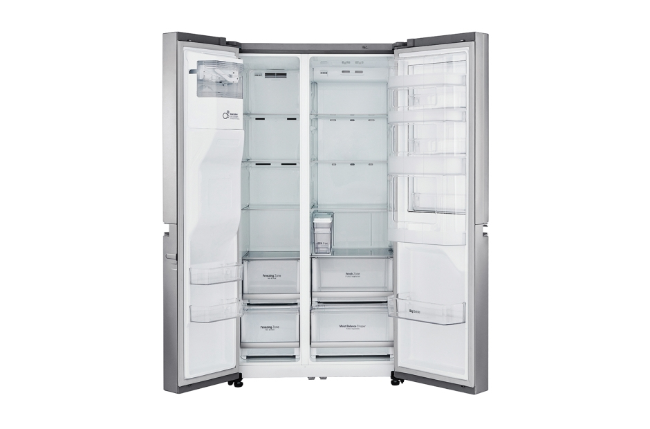LG GSJ961NSUZ side-by-side refrigerator Freestanding – image 2