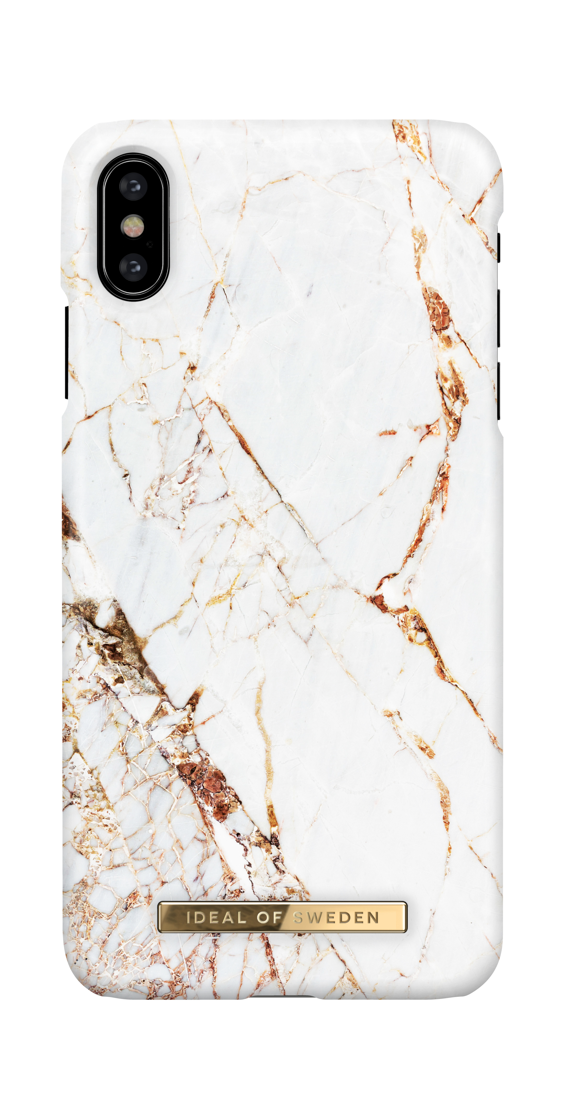 iDeal of Sweden Printed Case iPhone X Carrara Gold – image 3