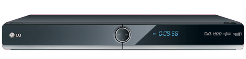 LG RHT599H digital video recorder (DVR) Black