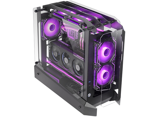 Mars Gaming MC-EDGE Midi Tower Black – image 2