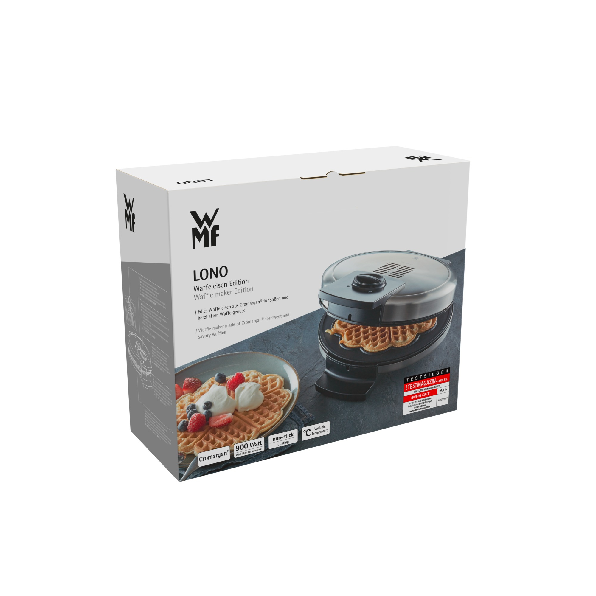 WMF Lono 04.1521.0011 waffle iron 5 waffle(s) – image 7