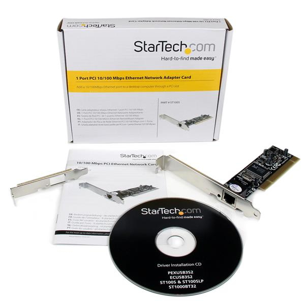 StarTech.com 1 Port PCI 10/100 Mbps Ethernet Network Adapter Card – image 4
