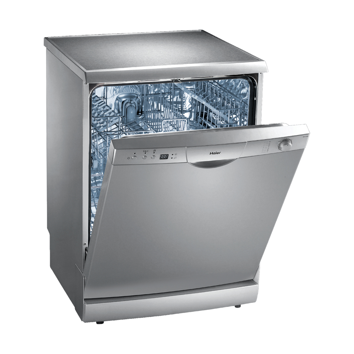 Haier DW12-TFE3ME dishwasher Freestanding 12 place settings – image 2