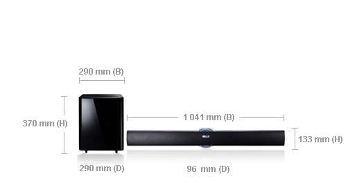 Samsung HT-E8200 Black 2.1 channels – image 4