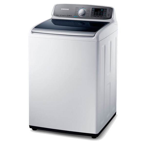 Samsung WA50F9A8DSW washer dryer Freestanding Top-load White – image 3