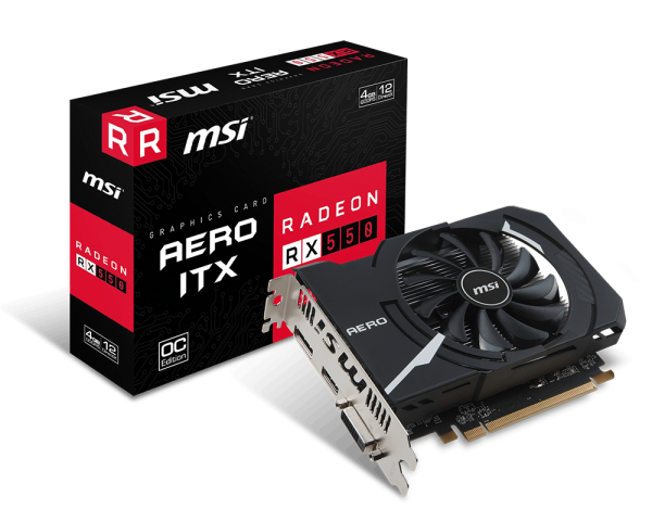MSI V809-2487R graphics card AMD Radeon RX 550 – image 1