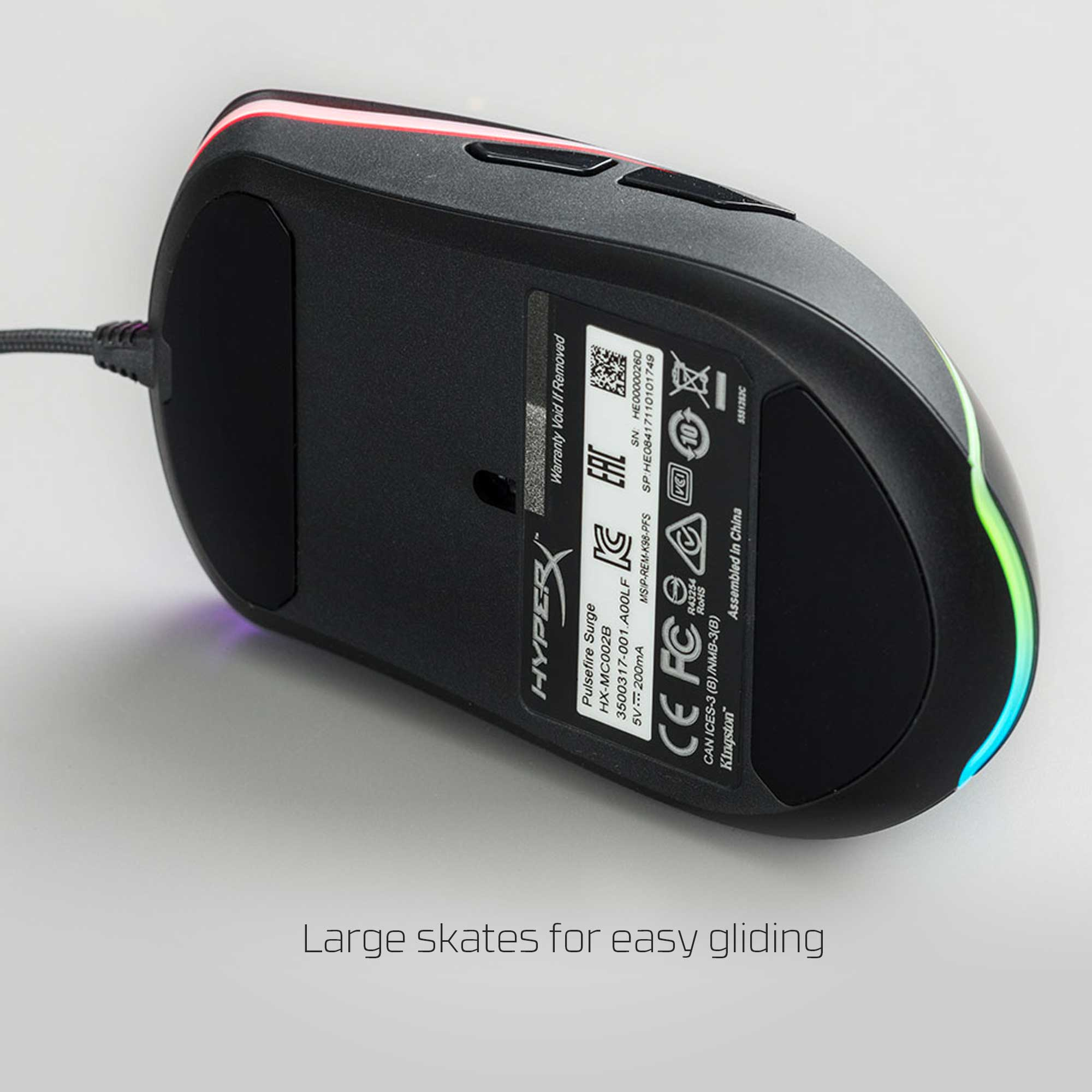 HyperX Pulsefire Surge - Gaming Mouse (Black) (HX-MC002B) – image 7