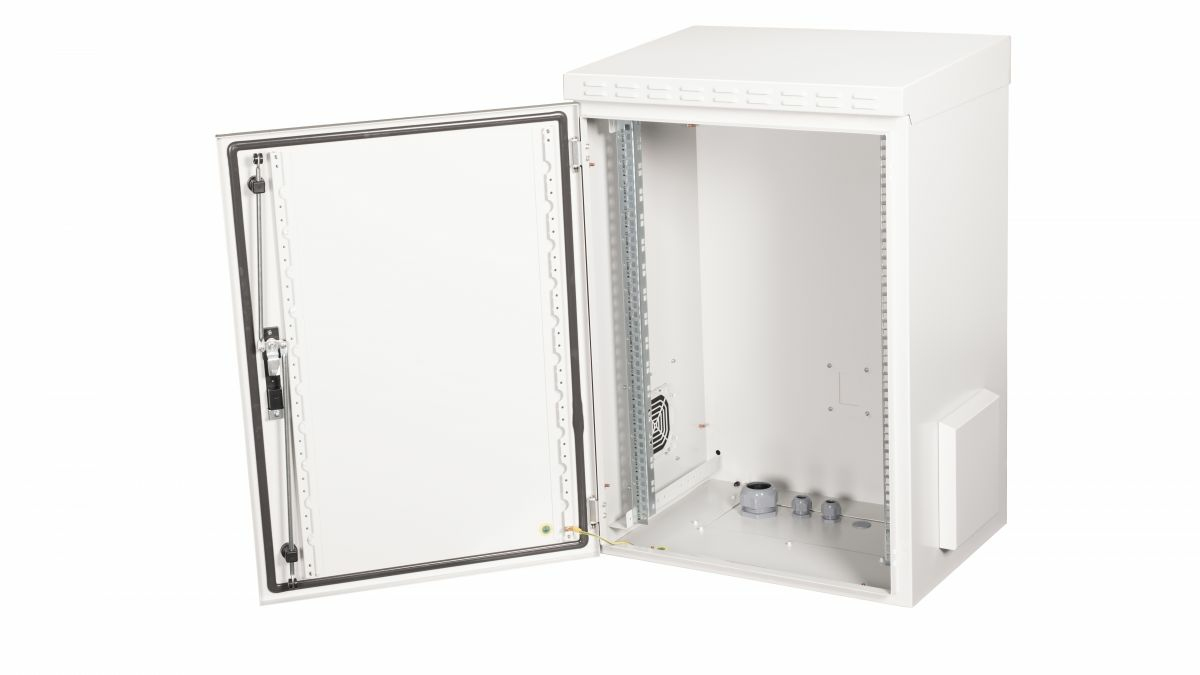 Equip Safe Outdoor 19' Cabinet, 16U – image 3