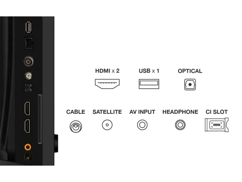 TV QLED TCL 32V5C 32 Smart Full HD HDR Design Mince — photo 10