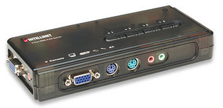 Intellinet 150118 KVM switch Black – image 1