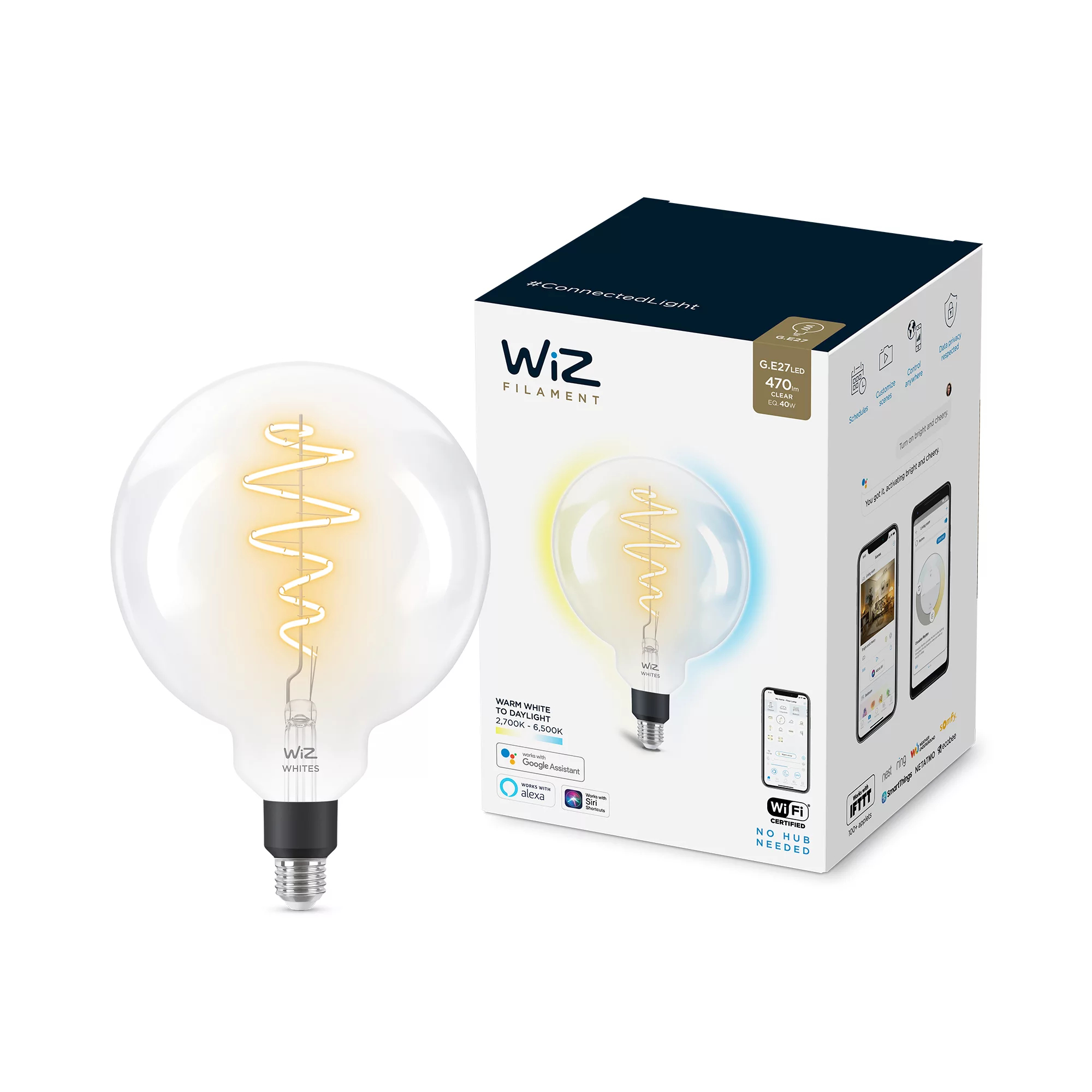 WiZ Filament Bulb Clear – image 2