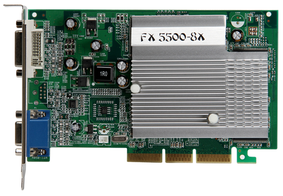 MSI FX5500-D256H graphics card NVIDIA GeForce FX 5500 – image 3