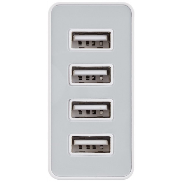 Techly IPW-USB-4P82 mobile device charger Digital camera, MP3, MP4, Smartphone, Tablet White AC Indoor – image 3
