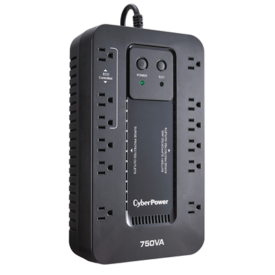CyberPower EC750GTAA uninterruptible power supply (UPS) Standby (Offline) 0.75 kVA – image 2