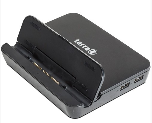 TERRA DK02/B28/W23 mobile device dock station PDA Black – image 2