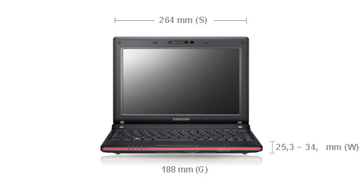 Samsung NP-N150-JP01PL netbook Intel Atom® N450 – image 2
