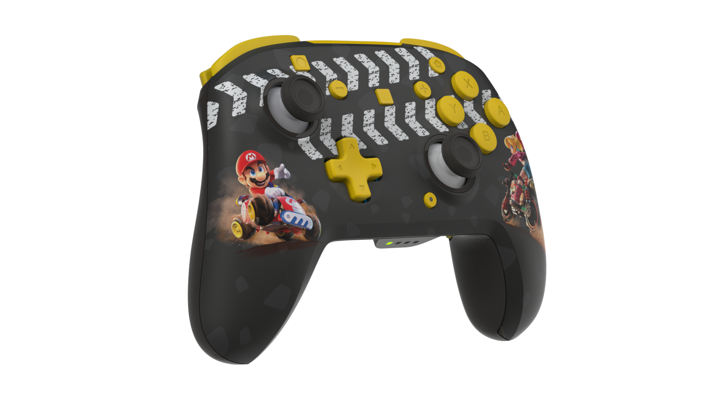 Turtle Beach Rematch - Mario Kart World manette sans fil sous licence officielle pour Nintendo Switch 2 et Nintendo Switch avec sticks TMR, RGB personnalisable et batterie rechargeable