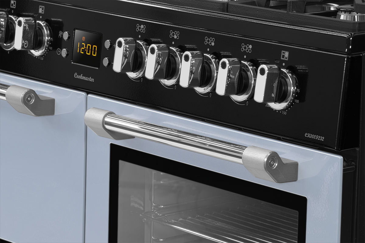 Leisure CK100F232 Freestanding cooker Electric Gas Blue – image 2
