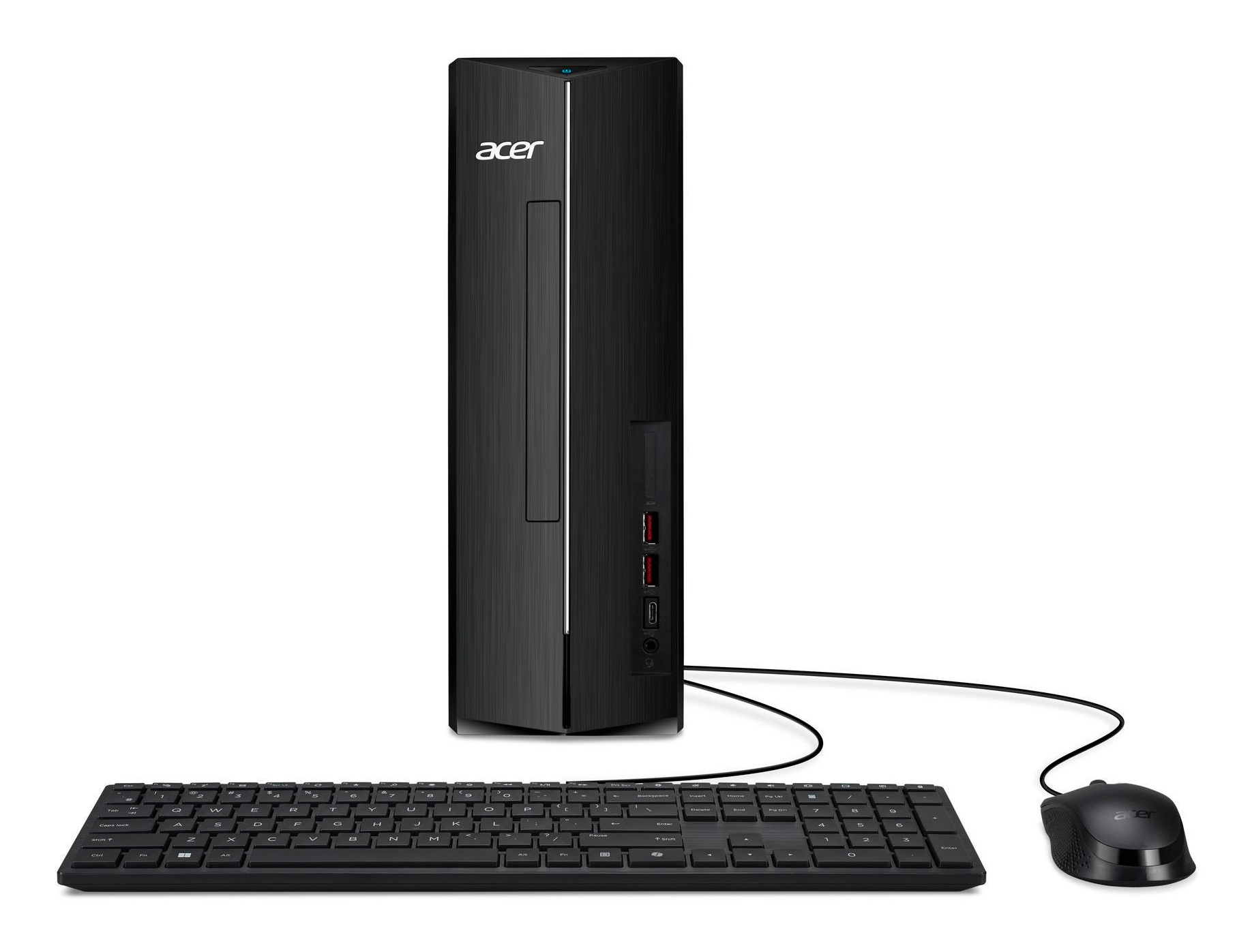 Acer Aspire XC-1860 Intel Core Ultra 7 265 32 GB DDR5-SDRAM 1 TB SSD Windows 11 Home Desktop PC Black
