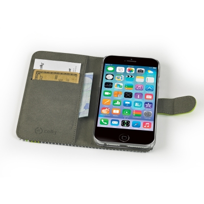 Celly PDPAGEIPH6GR mobile phone case Folio Green, Grey – image 3