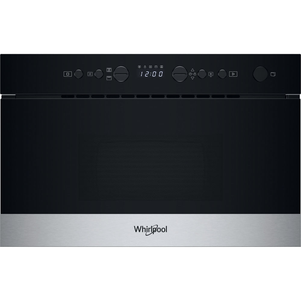 Whirlpool WMN574BX Black, Stainless steel Grill microwave Built-in – image 1