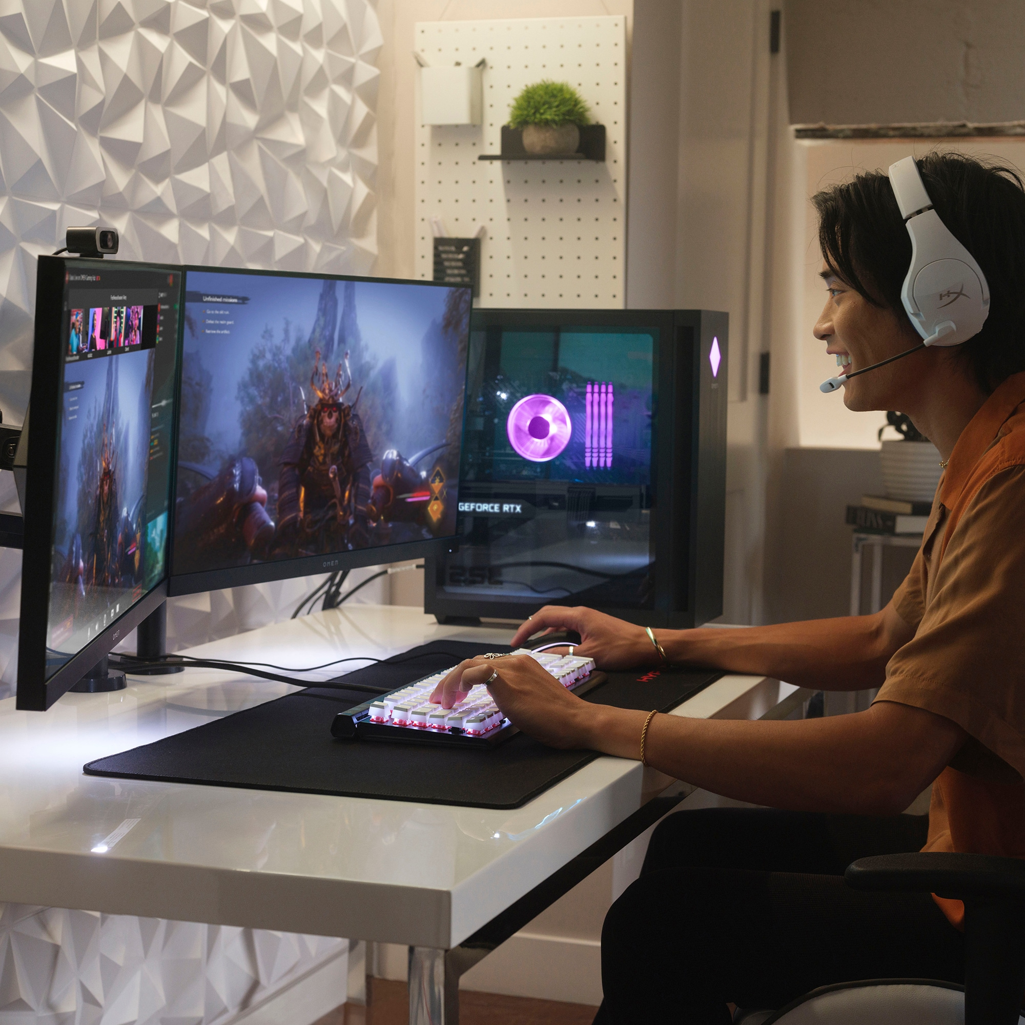 HP OMEN by HP 25L GT15-2005na Intel® Core™ i5 i5-14400F 32 GB DDR5-SDRAM 1 TB SSD NVIDIA GeForce RTX 4060 Ti Windows 11 Home Tower PC Black – image 5