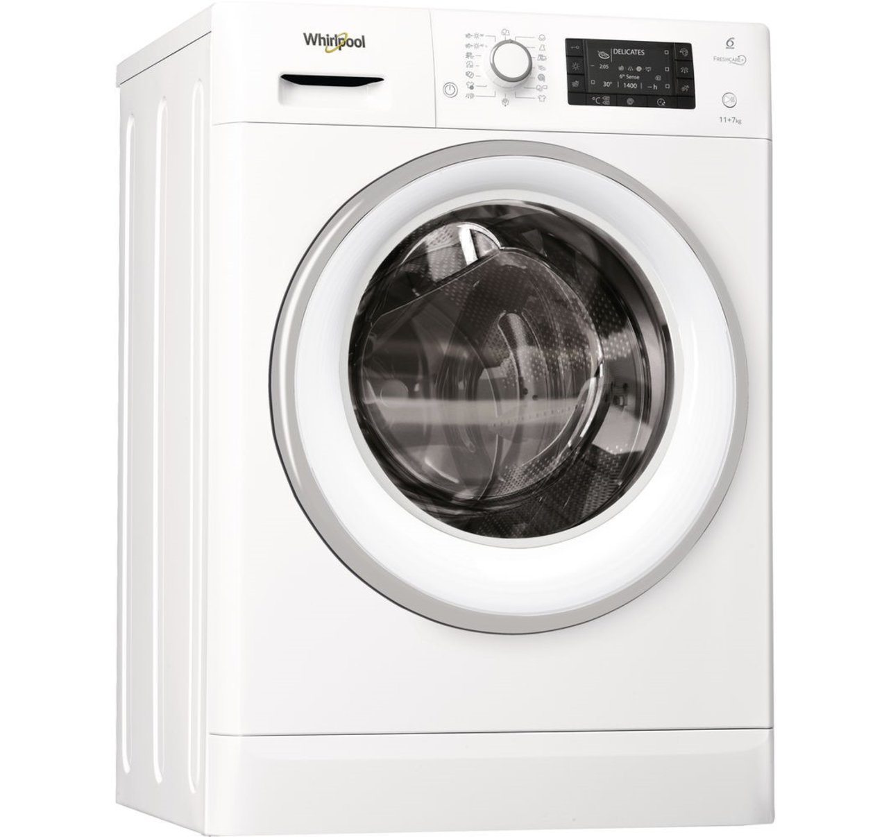 Whirlpool FWDD117168WS washer dryer Freestanding Front-load White