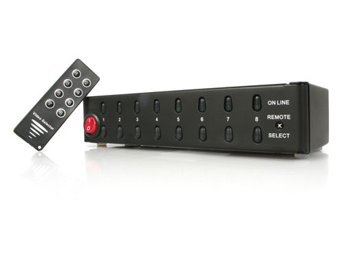 StarTech.com Video Selector Switch with Remote – image 1