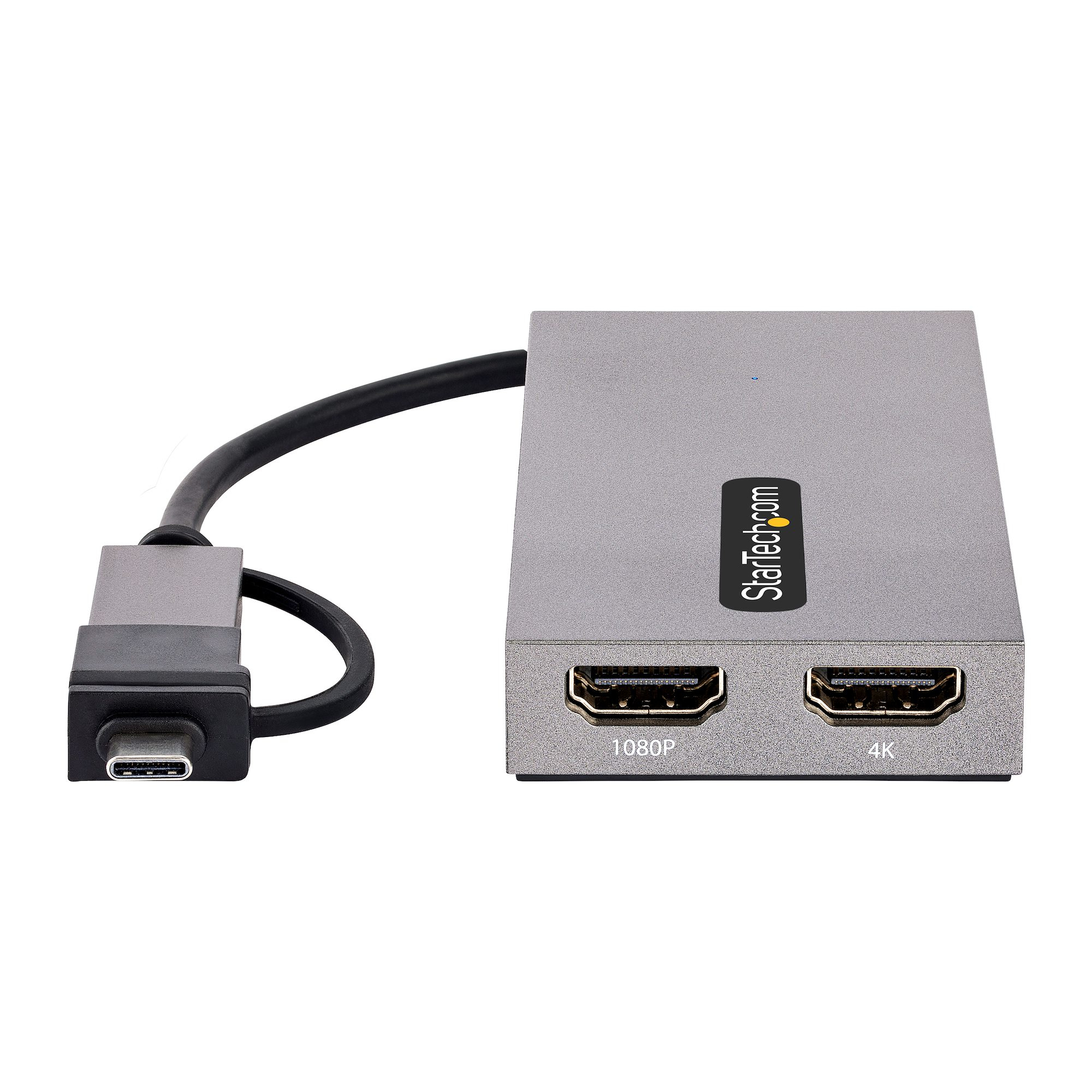 StarTech.com USB to Dual HDMI Adapter, USB A/C to 2x HDMI Displays (1x 4K30Hz – image 3