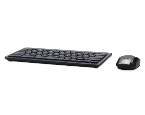 Acer GP.ACC11.011 keyboard Mouse included Home RF Wireless French Chrome – image 8