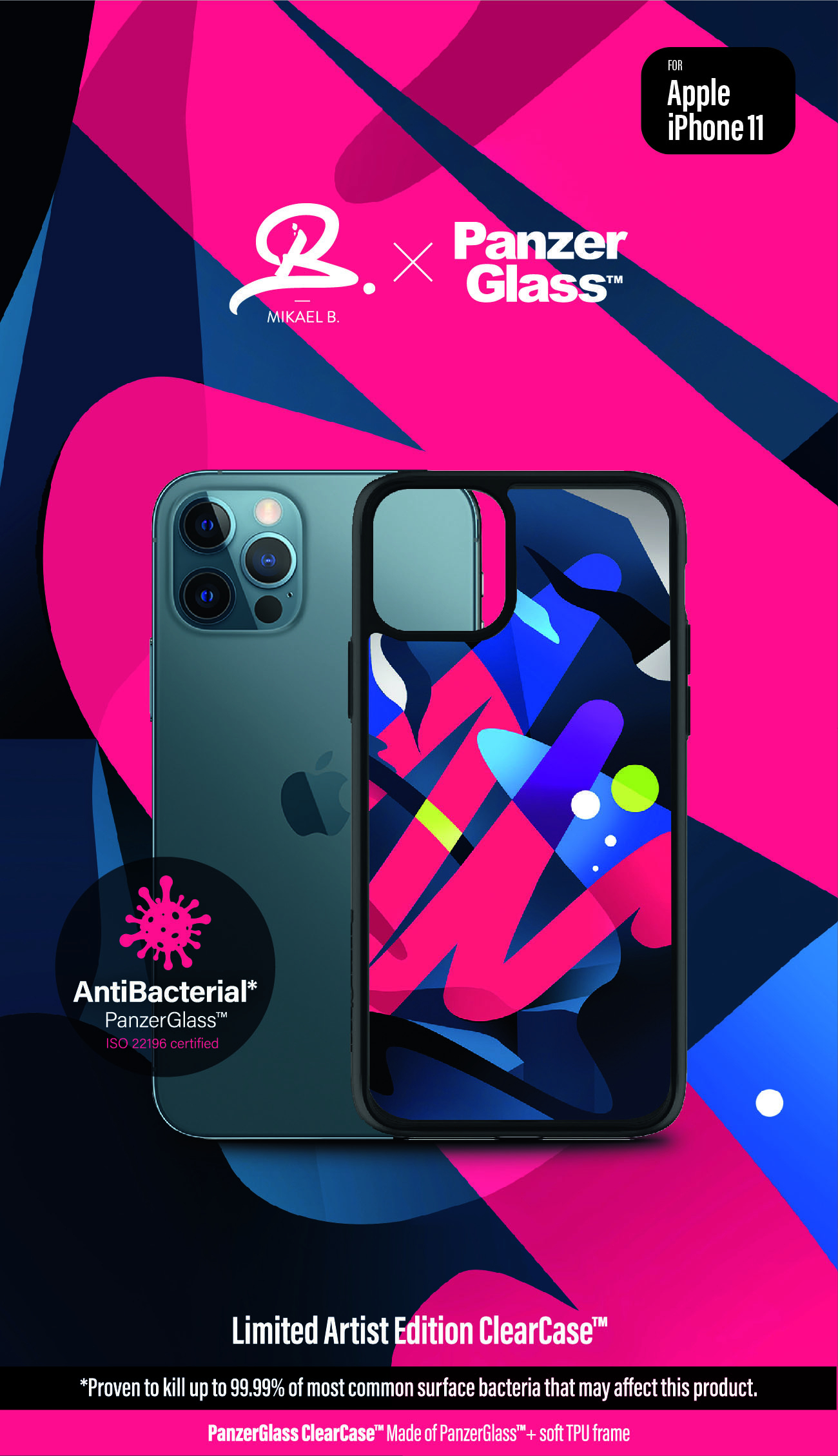 PanzerGlass ® ClearCase™ iPhone 11 - Mikael B Limited Artist Edition – image 9