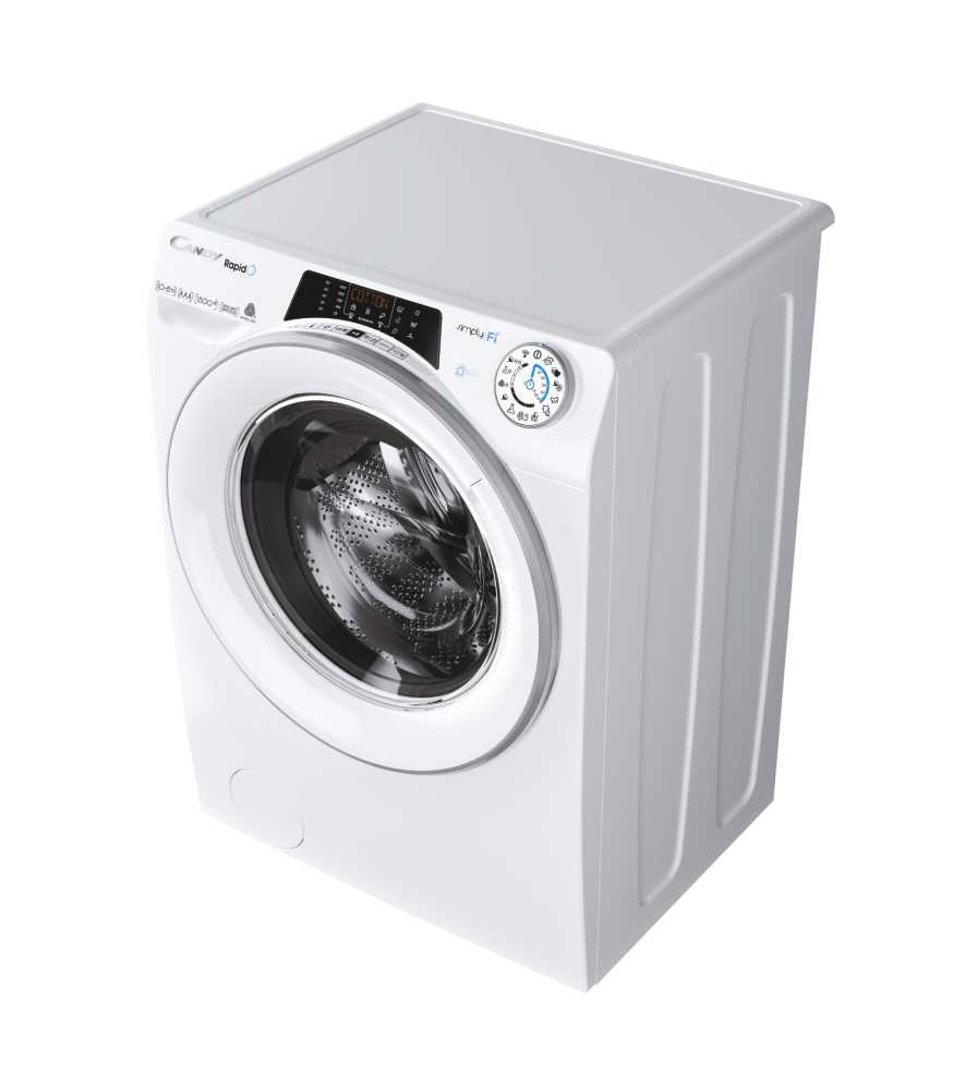 Candy RapidÓ ROW151066DHS/1-S washer dryer Freestanding Front-load White – image 2