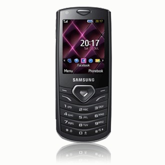 Samsung S5350 5.59 cm (2.2") 99.2 g Black – image 1