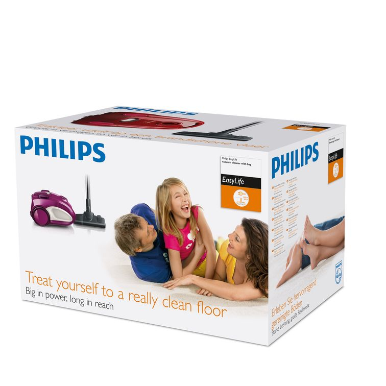 Philips EasyLife Vacuum cleaner with bag FC8132/60 – image 2