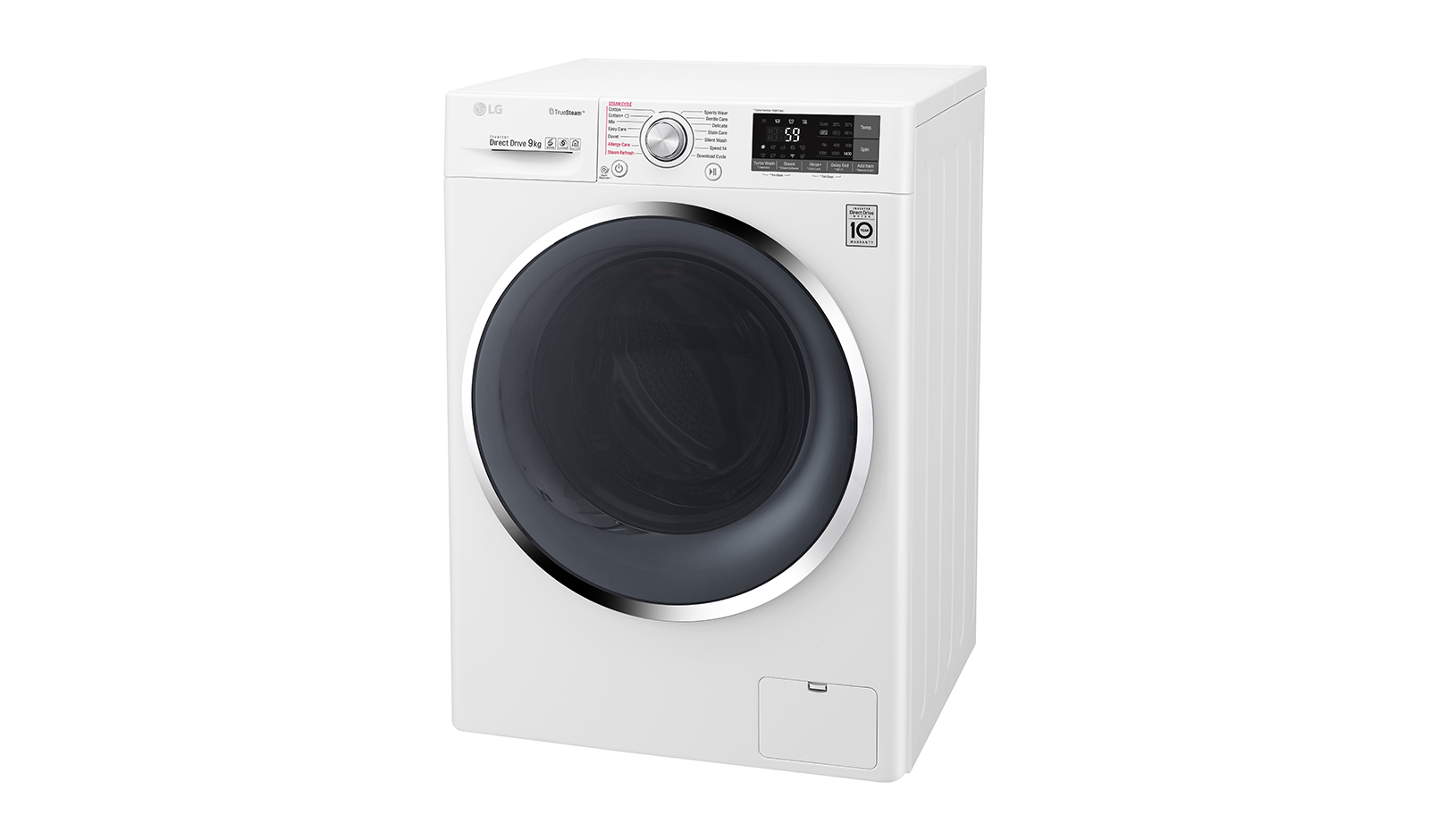 LG F4J8VSP2W washer dryer Freestanding Front-load White – image 2