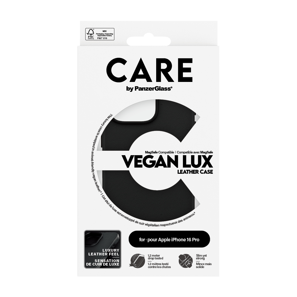 PanzerGlass CARE by PanzerGlass® Flagship Vegan Leather Case iPhone 16 Pro – image 3