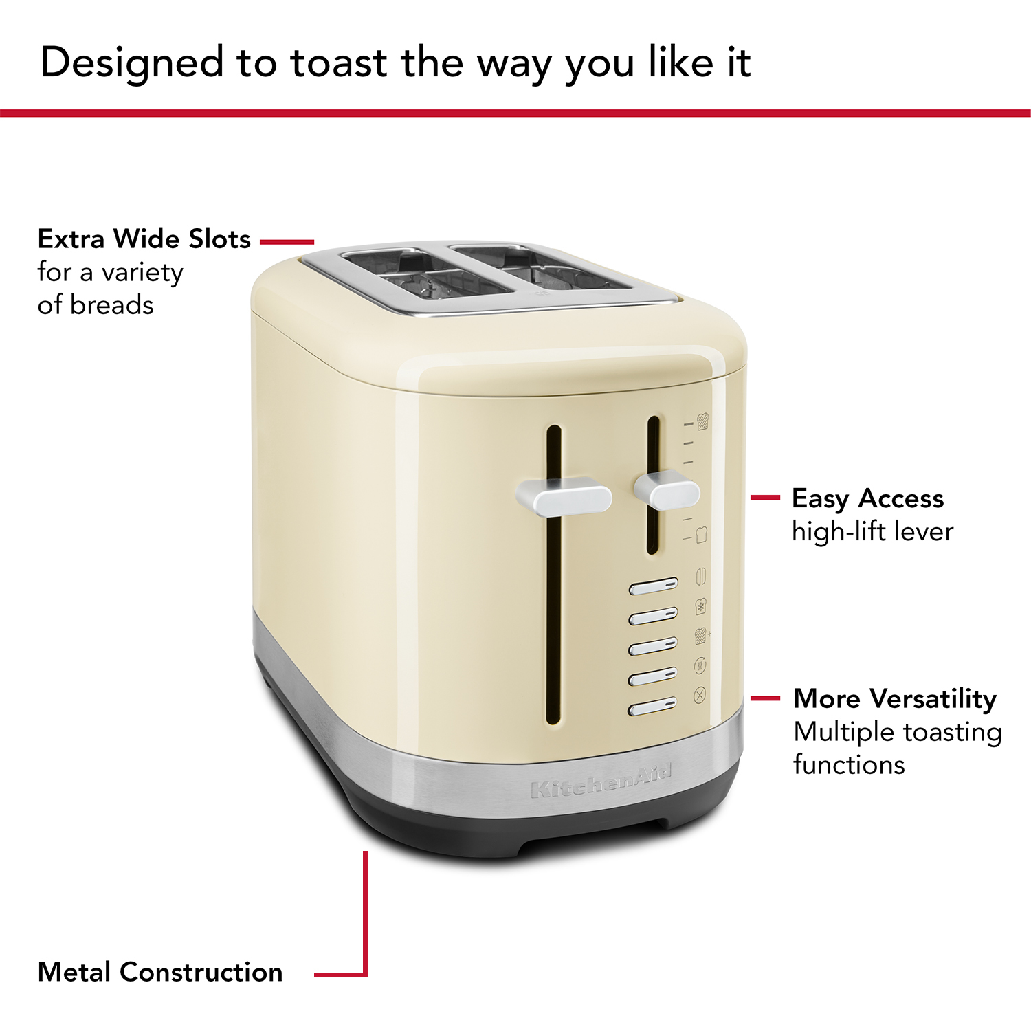 KitchenAid 5KMT2109BAC toaster 2 slice(s) – image 6