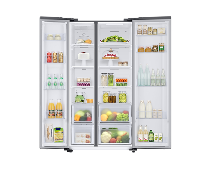 Samsung RS66A8100S9 side-by-side refrigerator Freestanding – image 7