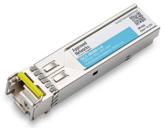 Legrand GLC-BX80-I-A network transceiver module Fiber optic 1000 Mbit/s SFP 1550 nm