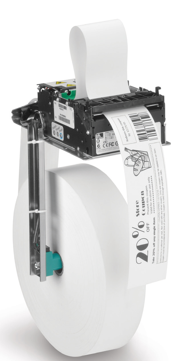 Zebra KR203 203 x 203 DPI Wired Direct thermal POS printer – image 2