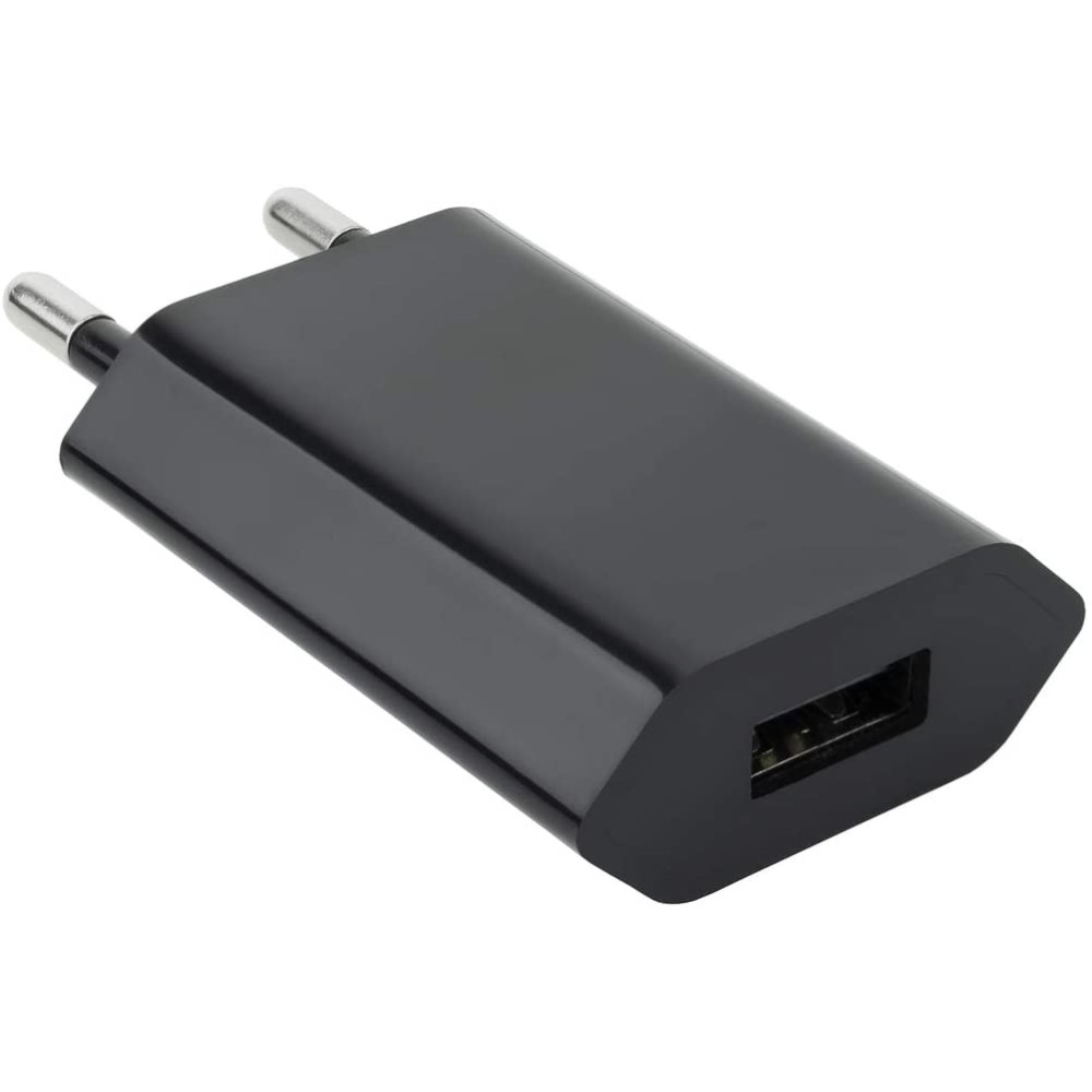 Techly Compact Charger USB 1A European Plug Black – image 3